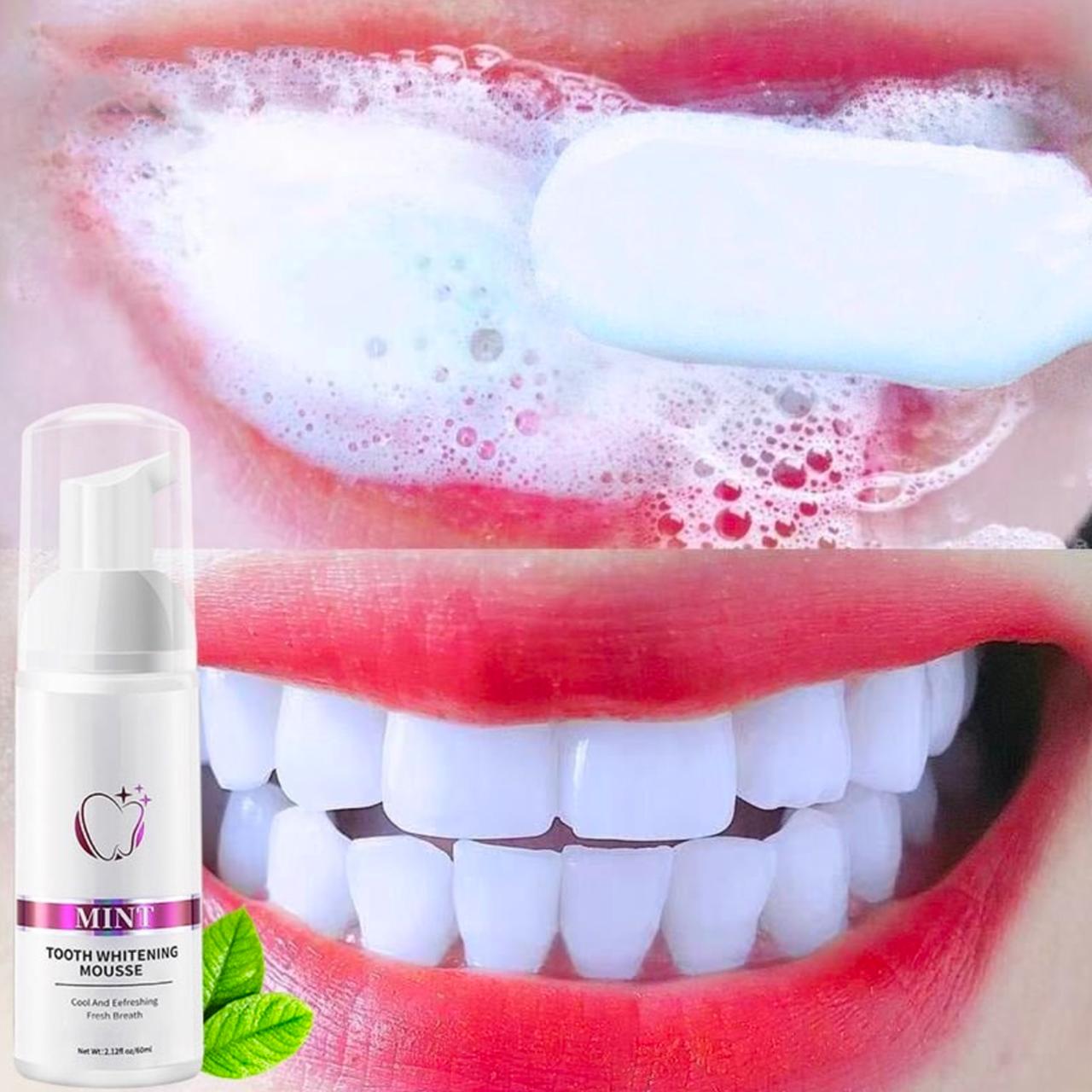 Mousse Dentifrice Blanchissante